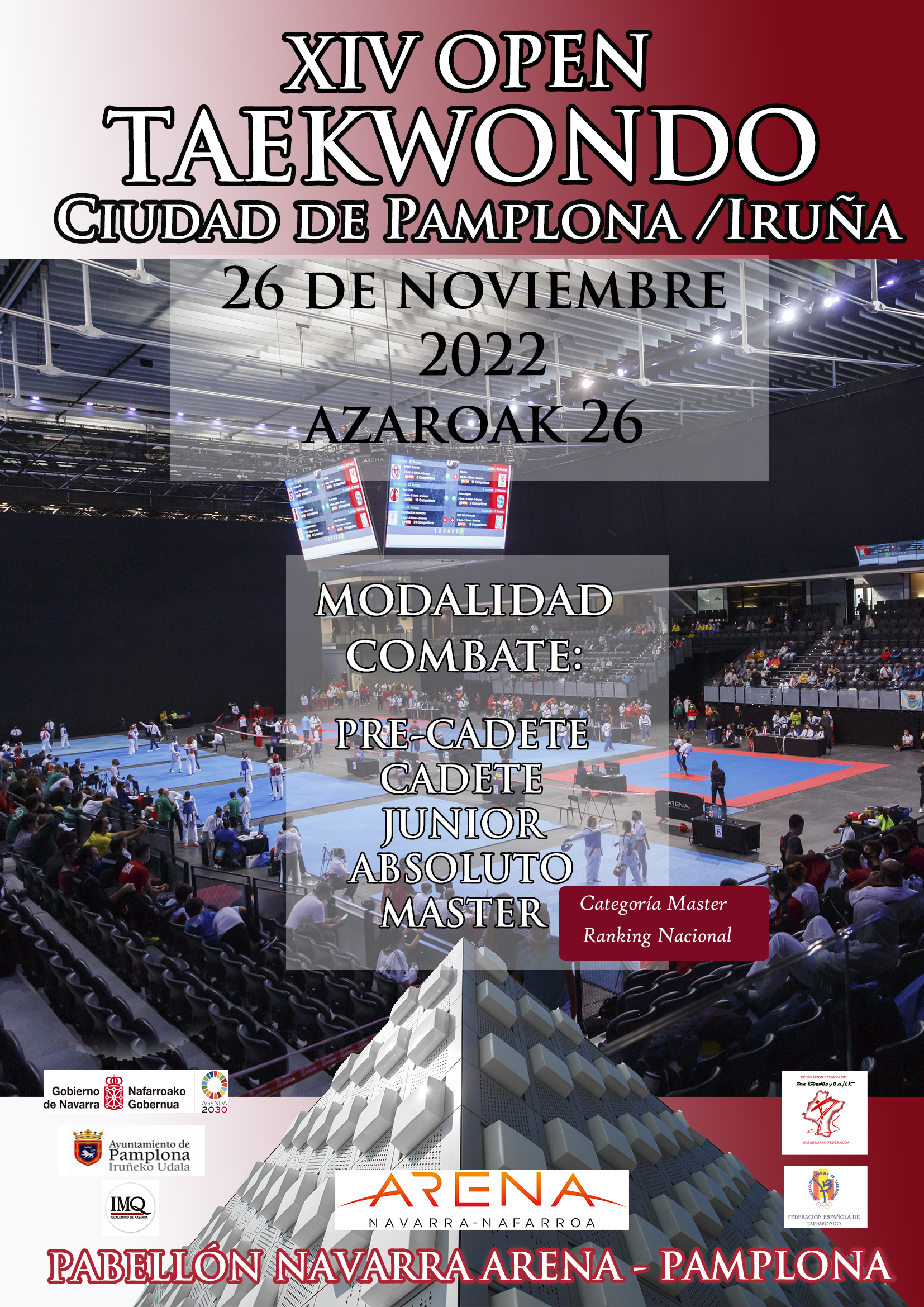 XIV OPEN CIUDAD DE PAMPLONA / IRU&Ntilde;A 2022